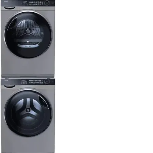 Стиральная машина HAIER 378S (HW100-BD14378S + HD100-A2378S + CKS-1)