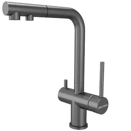 Смеситель PAULMARK SERPENTINE Se213222-GM-M