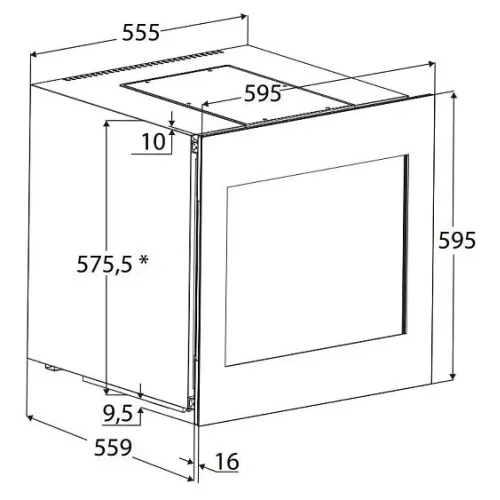 Винный шкаф CASO WineDeluxe WD 24