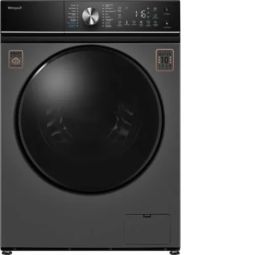 Стиральная машина WEISSGAUFF WM 47148 DC Inverter Steam Deep Grey