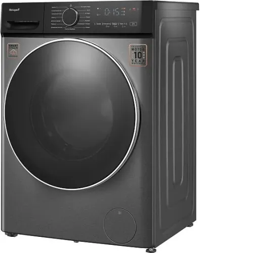 Стиральная машина WEISSGAUFF WMD 4828 Inverter Steam Grey