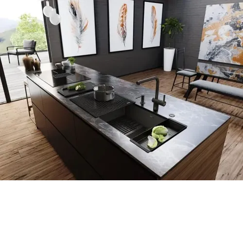 Кухонная мойка FRANKE BXM 210/110-68 Premium F-INOX антрацит (127.0676.885)