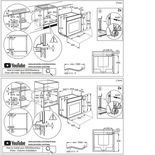 Духовой шкаф AEG TA5PB531AB