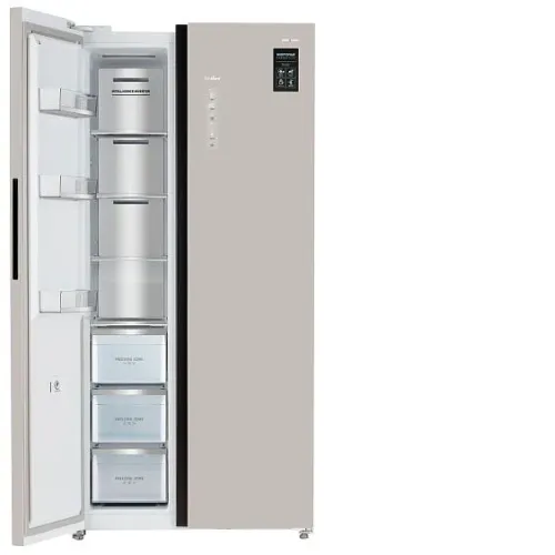Холодильник TESLER RSD-537BI STONE BEIGE