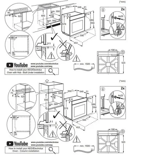 Духовой шкаф ELECTROLUX LOF6P16Z