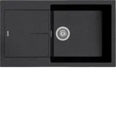 Кухонная мойка RIVELATO LUMO 8650 Nero opaco