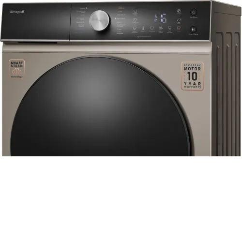 Стиральная машина WEISSGAUFF WMD 61211 D Inverter Steam Champagne