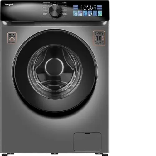 Стиральная машина WEISSGAUFF WM 45106 Color Touch Inverter Steam Dark Grey
