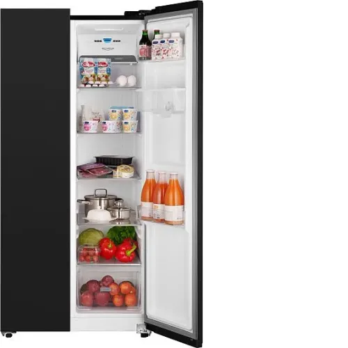 Холодильник WEISSGAUFF WSBS 600 B NoFrost Inverter Water Dispenser