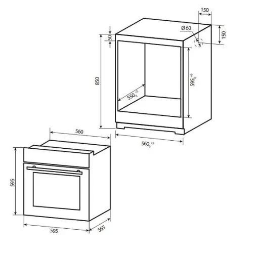Духовой шкаф KUPPERSBERG HF 678 B