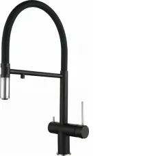 Смеситель RIVELATO Adria antracite cromo
