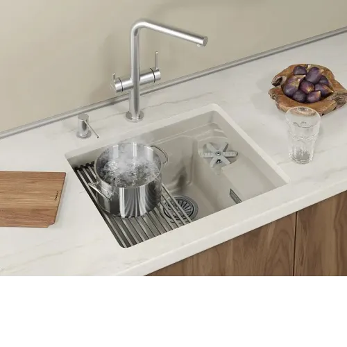 Кухонная мойка GRANULA 5505RU креман