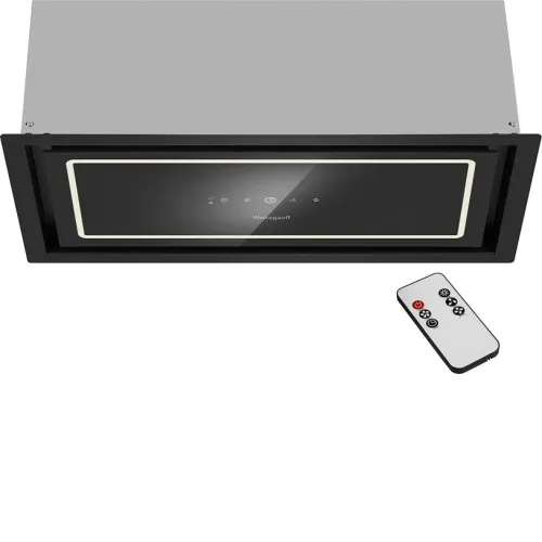 Вытяжка WEISSGAUFF Quadra 600 Touch Black Glass