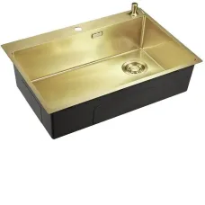 Кухонная мойка EMAR EMB-660(TOP) PVD Matt Gold
