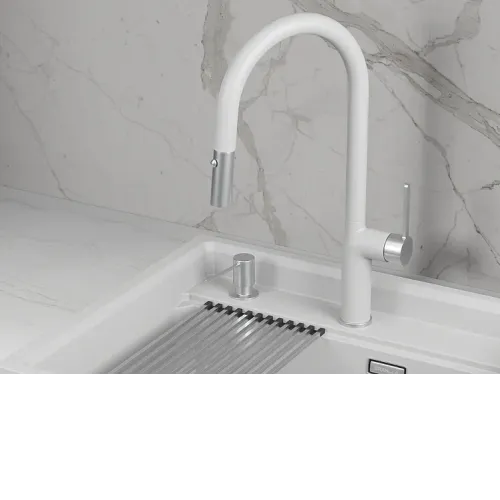 Смеситель GRANULA 9010 арктик