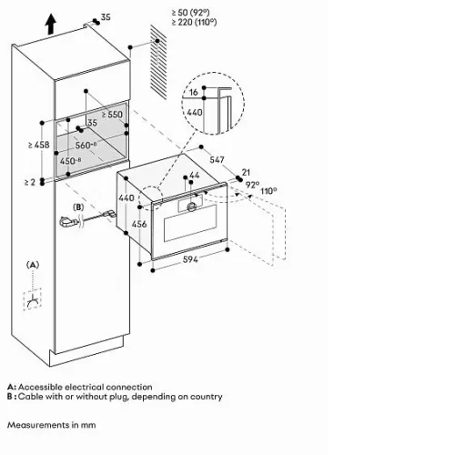 Духовой шкаф GAGGENAU GM250100