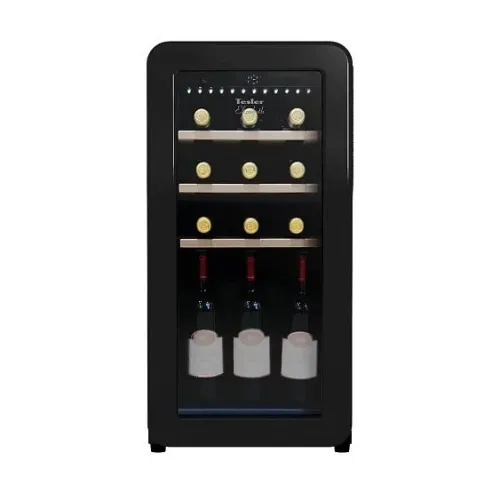 Винный шкаф TESLER CWC-188 BLACK LD