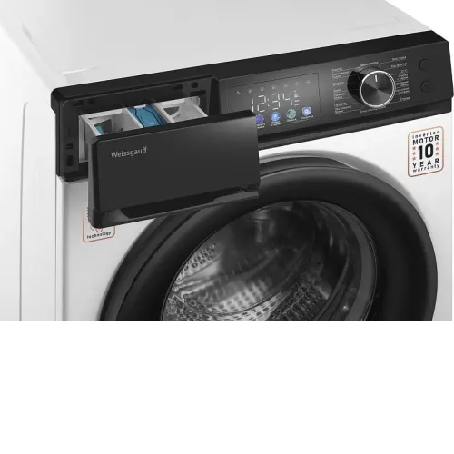 Стиральная машина WEISSGAUFF WM 45128 Inverter Steam Color Touch