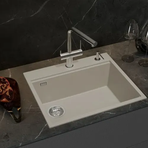 Кухонная мойка RIVELATO TESORO 605-L topazio