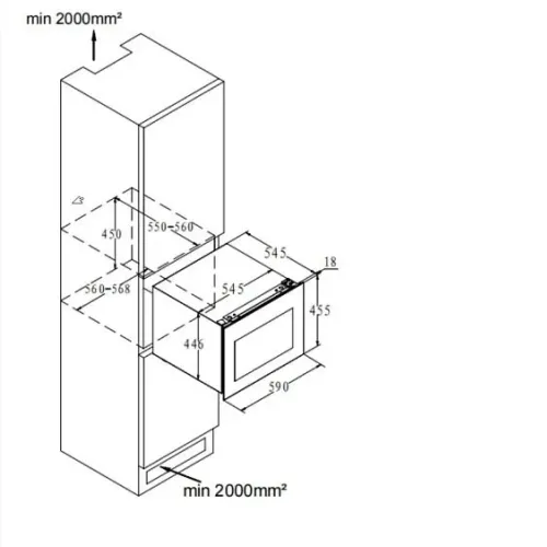 Винный шкаф DE DIETRICH DIW28FB