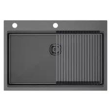 Кухонная мойка PAULMARK KRONER-PRO PM707551-GM