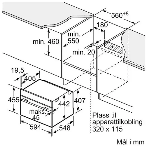Духовой шкаф BOSCH CMG7241B1S