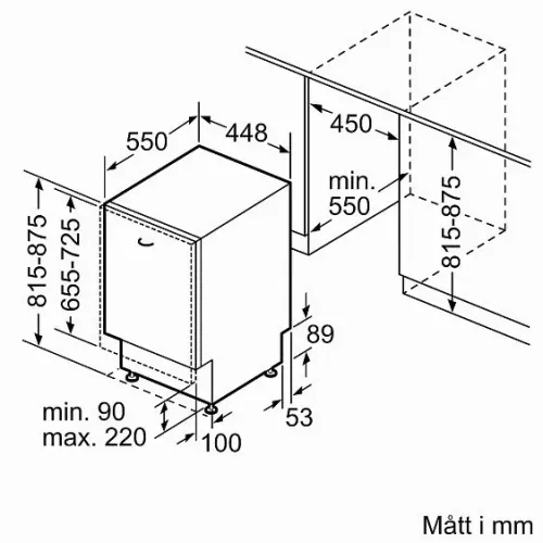 Посудомоечная машина BOSCH SPV4HMX12E