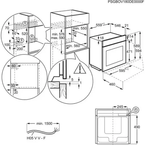 Духовой шкаф AEG OU5AB21CM