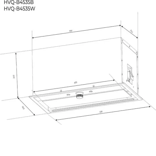 Вытяжка HAIER HVQ-B4535W
