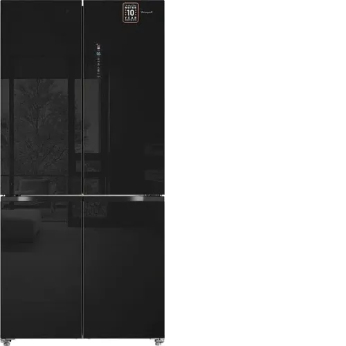 Холодильник WEISSGAUFF WCD 510 Built-in Inverter NoFrost Black Glass