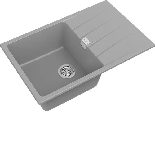 Кухонная мойка RIVELATO RAUM 78 grigio metallizzato
