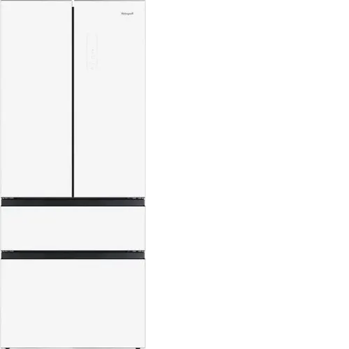 Холодильник WEISSGAUFF WFD 450 Built-in Inverter NoFrost White Glass