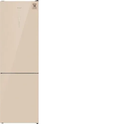 Холодильник WEISSGAUFF WRK 2000 Total NoFrost Inverter Beige Glass