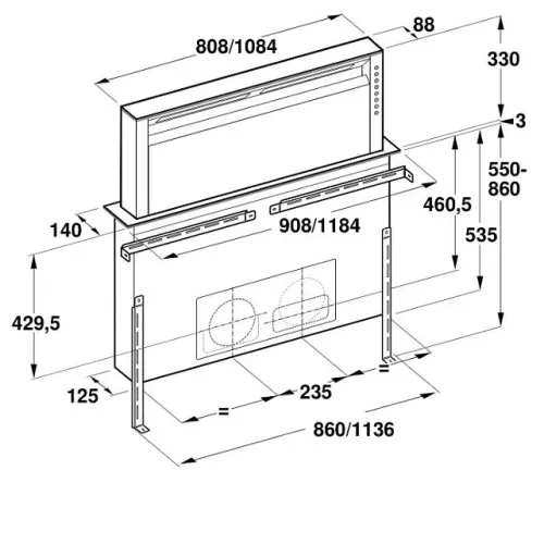 Вытяжка GAGGENAU AL400122