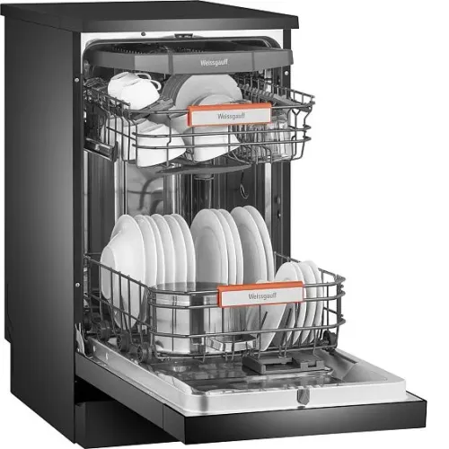 Посудомоечная машина WEISSGAUFF DW 4508 Inverter Autoopen Black