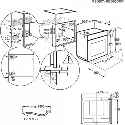 Духовой шкаф ELECTROLUX KOBAS3XT