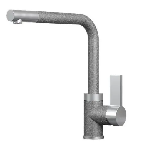 Смеситель GRANULA 5504 графит