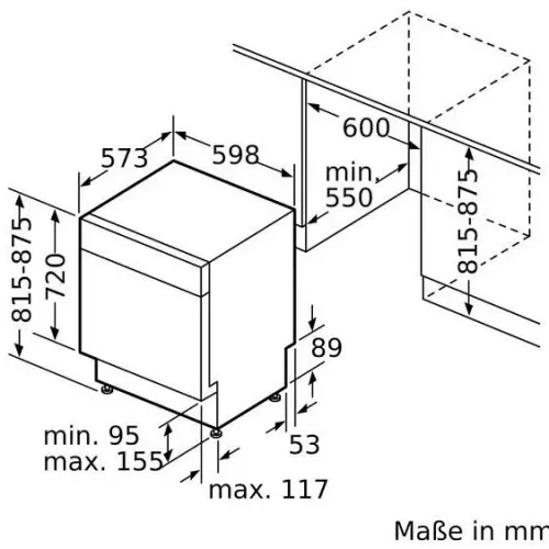 Посудомоечная машина BOSCH SMP6ZCC80S