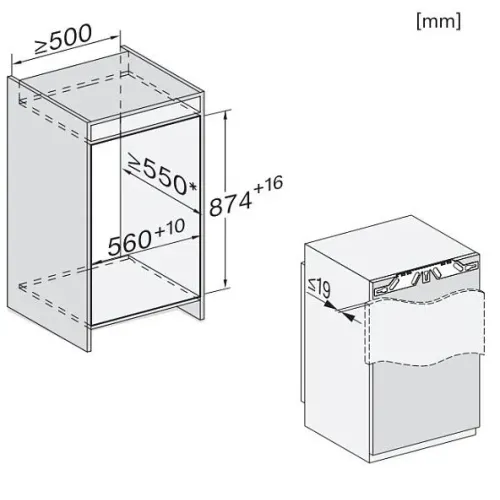 Морозильная камера MIELE FNS 7140 C