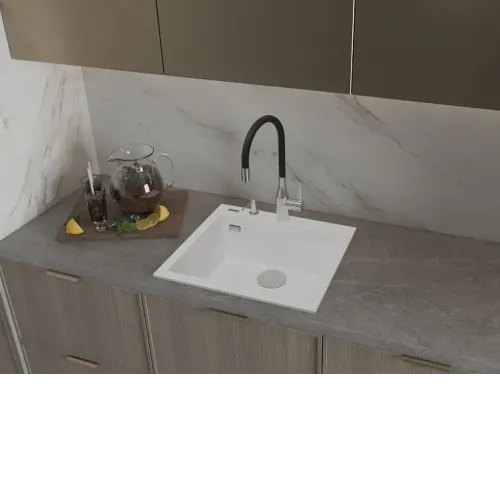 Кухонная мойка RIVELATO ZENO 5650 Bianco latte