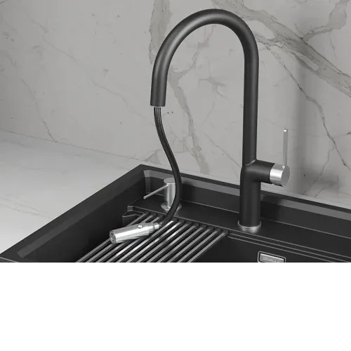 Смеситель GRANULA 9010 шварц