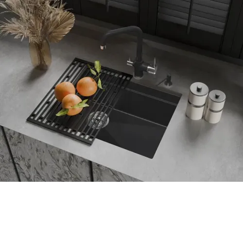 Кухонная мойка RIVELATO LINO 554-L antracite