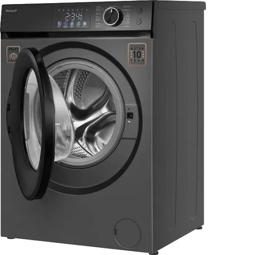 Стиральная машина WEISSGAUFF WM 45127 Inverter Steam Color Touch Grey