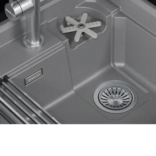 Кухонная мойка GRANULA 5807R алюминиум