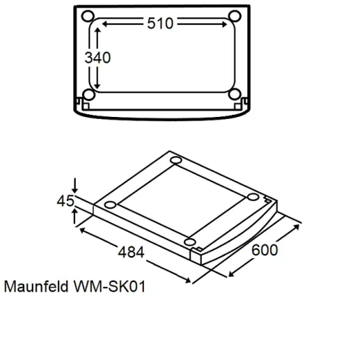 Соединительный элемент MAUNFELD WM-SK01