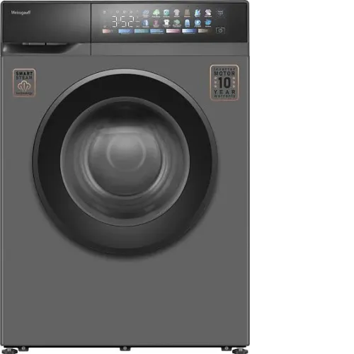 Стиральная машина WEISSGAUFF WM 39107 Full Touch Inverter Steam Grey
