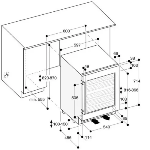 Винный шкаф GAGGENAU RW404262