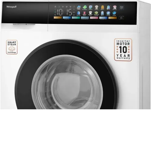 Стиральная машина WEISSGAUFF WM 45128 Full Touch Inverter Steam