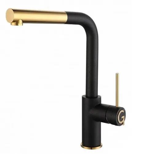 Смеситель RIVELATO Albano antracite oro
