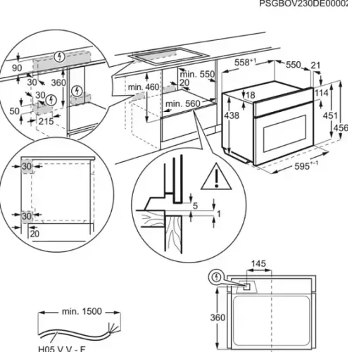 Микроволновая печь ELECTROLUX EVM8E09X